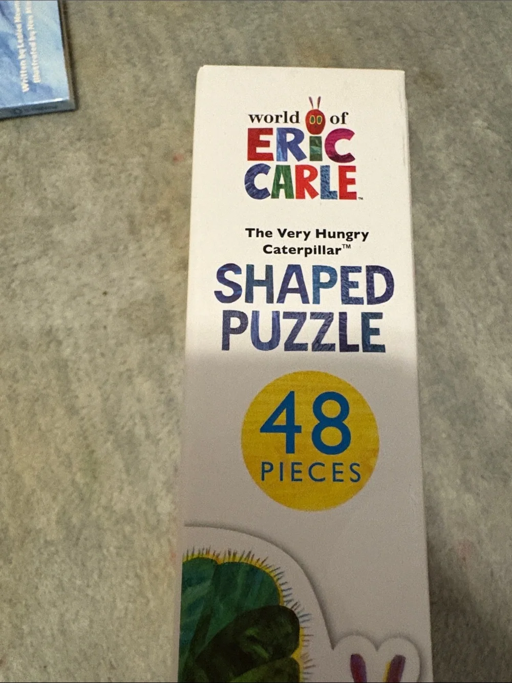 NWT Eric Carle The Very Hungry Caterpillar Shaped Puzzle, 48 Pieces
